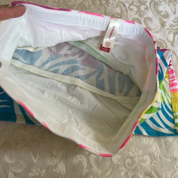 Strapless spring color top - Picture 4 of 7